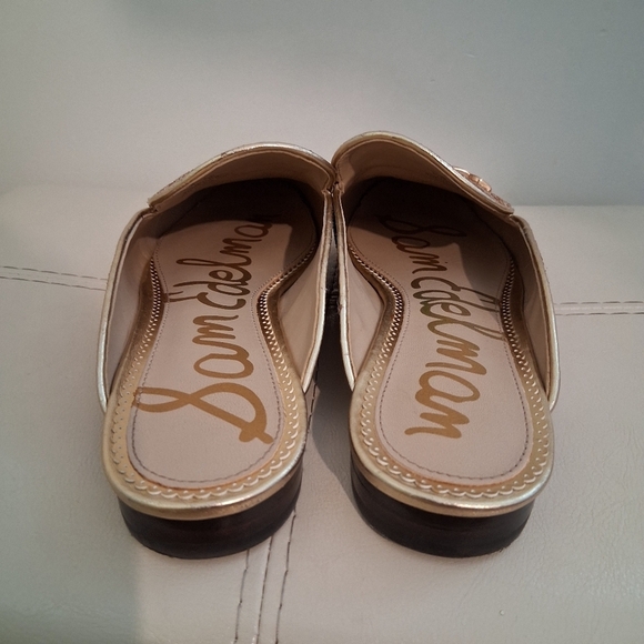 Sam Edelman Linnie Bit White Leather mule Size 7 - Picture 3 of 8